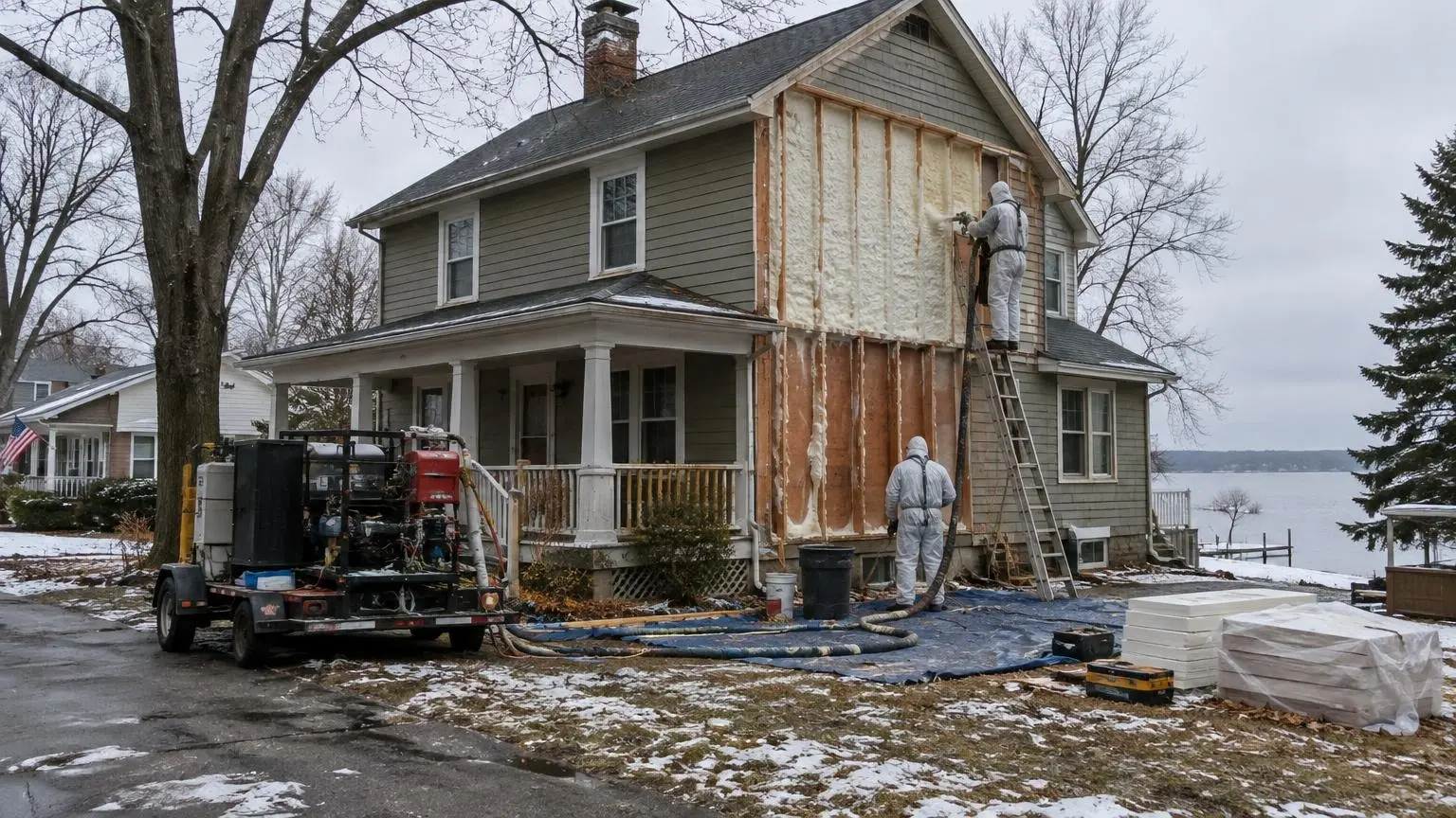 Spray Foam Insulation in Kalamazoo, MI